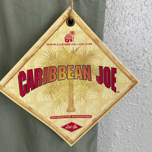 NWT Caribbean Joe Cropped Cargo Pants Size 10 - Picture 3 of 7